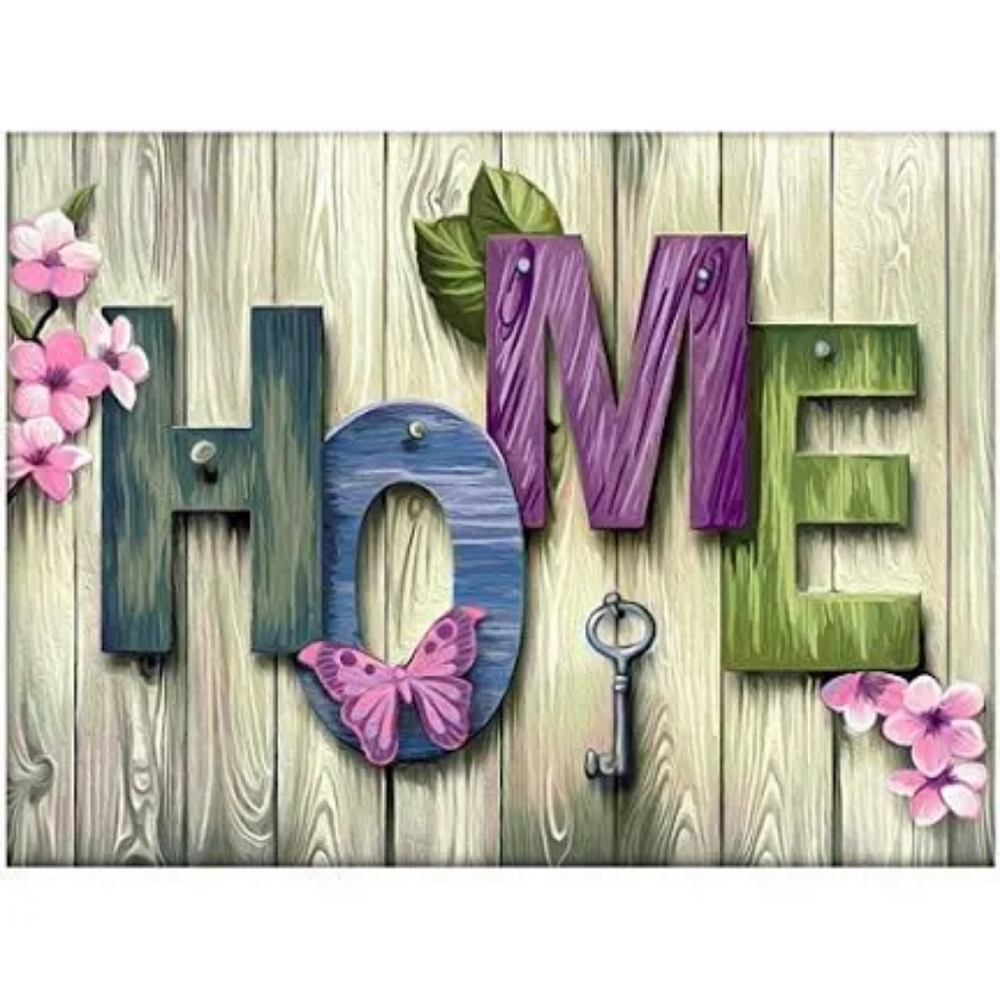 Completed Home Diamond Art